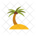 Palm Tree Coconut Tree Island Icon