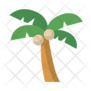 Island Palm Tree Icon