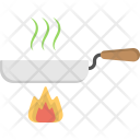 Pan Fire Cooking Icon