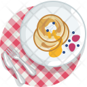 Pancake Sweet Desert Icon