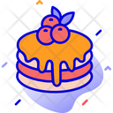 Pancake Cake Food Icon