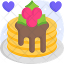 Pancake Breakfast Dessert Icon