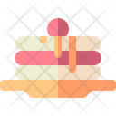 Pancake Dessert Meal Icon