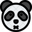 Panda Closed Mouth  Icon