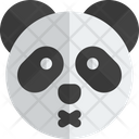 Panda Closed Mouth Icon