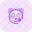 Panda Sad Tear Icon