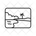Strand Von Pangandaran Symbol