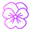 Pansy Flower Icon