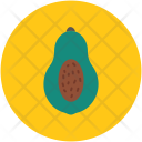 Papaya Fruit Avocado Icon
