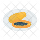 Papaya Fruit Diet Icon