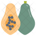 Papaya Carica Papaya Fruit Icon