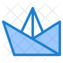 Paper Boat Origami Boat Boat Icon