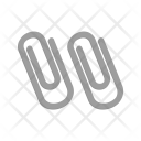 Paper Clips Attach Icon