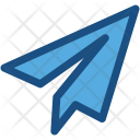 Paper Plane Aeroplane Icon