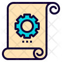 Paper Roll Scroll Icon