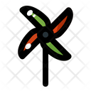 Paper Windmill  Icon