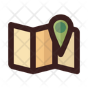 Papermap Map Location Icon