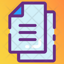 Papers File Document Icon