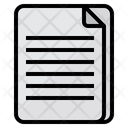 Papers Document Sheet Icon