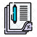 Paperwork Business Person Icon