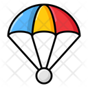 Parachute Paratrooper Air Sports Icon