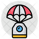 Parachute Paragliding Skydiving Icon