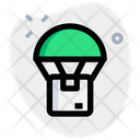 Parachute Box Package Help Icon