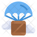 Parachute Delivery Parachute Drop Shipping Icon