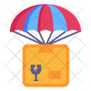 Parachute Delivery Icon