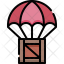 Parachute Delivery Icon