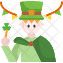 Parade St Patrick Day Man Icon