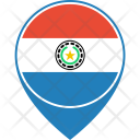 Paraguay Flag World Icon