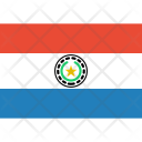 Paraguay Flag World Icon