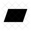 Design Parallelogram Shape Icon