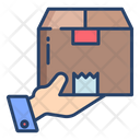 Kartboard Currier Box Icon