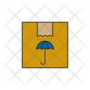 Parcel Insurance Protected Parcel Deliery Security Icon