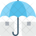 Parcel Insurance Umbrella Icon