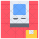 Screen Duct Tape Parcel Machine Icon