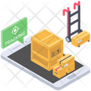 Delivery Tracking Parcel Tracking Order Tracking Icon