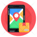 Cargo Tracking Delivery Tracking Mobile Tracking Icon