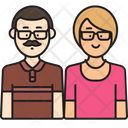 Father And Mother Icon