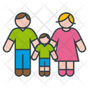 Parents And Son Icon