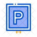 Parking Sign Car Icon