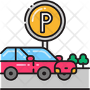 Parking Car Parking Parking Area Icon