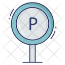 Parking Signage Signpost Icon