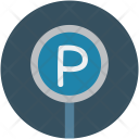 Parking Board Sign Icon
