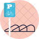 Bike And Bicycle Parking Bicycle Icon