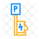 Parking And Charging Parking Charging Icon