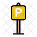 Street Sign Parking Area Parking Icon