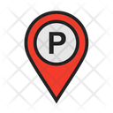 Parking Area Location Icon